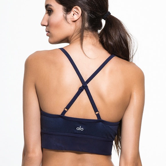 ALO Yoga Aria Bra - Tropical Feathers - Picture 2 of 2